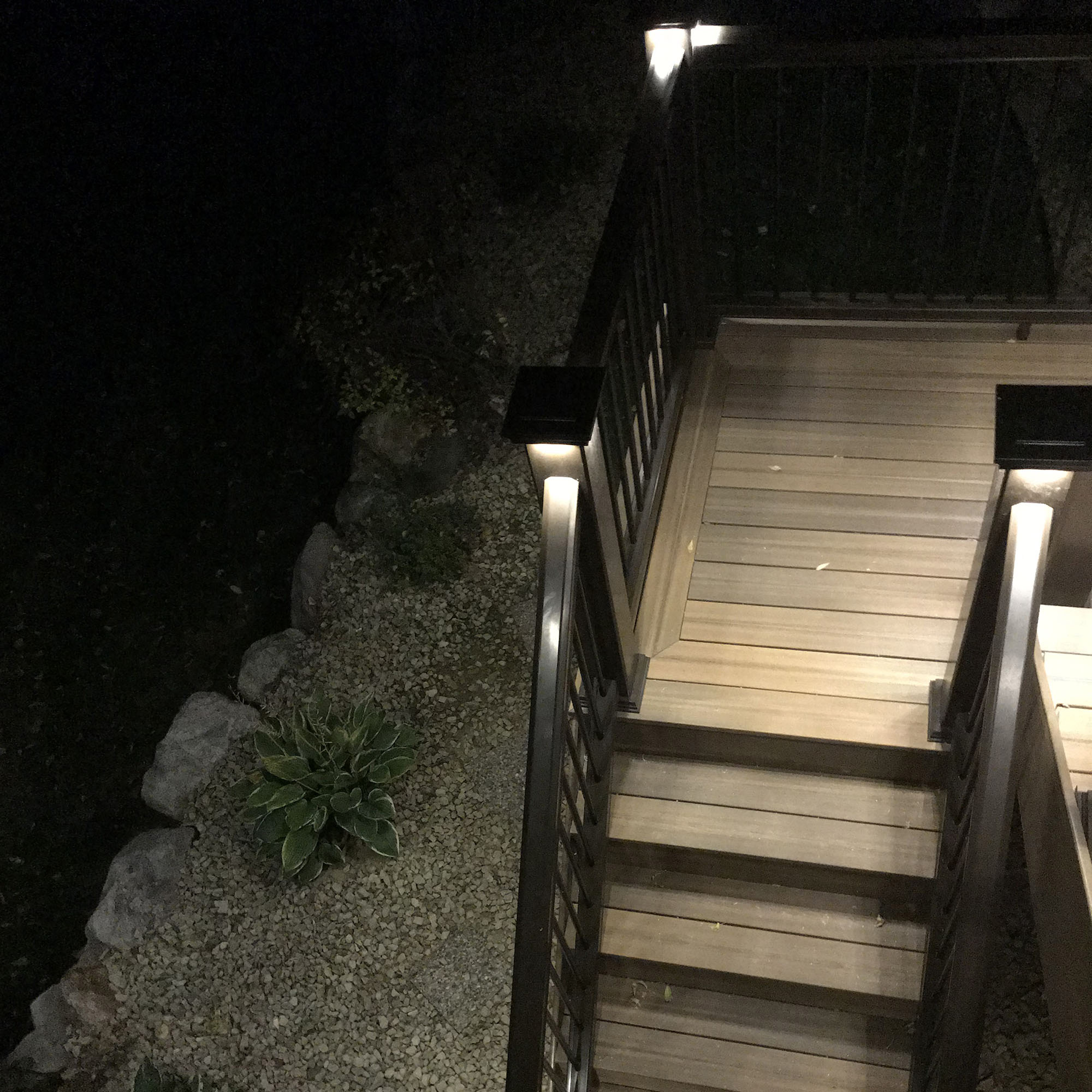 Cape May Downward Low Voltage Post Cap Installation Cape May Downward Low Voltage Post Cap Installation